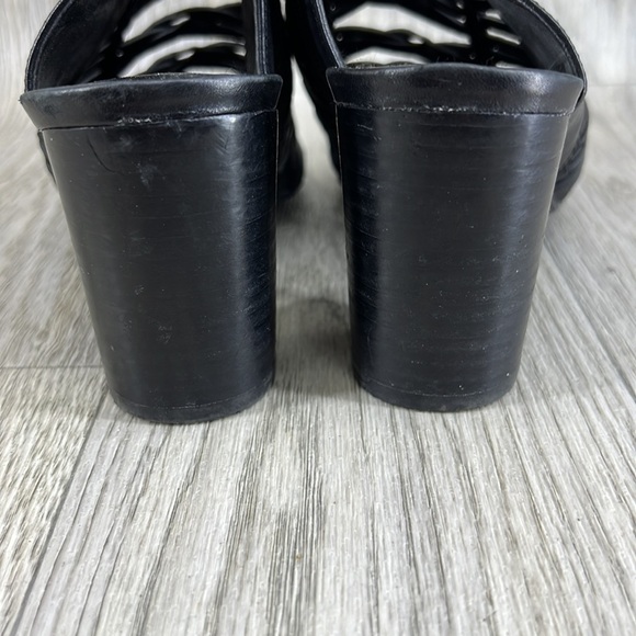 🍁2/$25 🍁 Lauren Ralph Lauren Hali Sandal Gladiator Black Heels - Picture 7 of 12